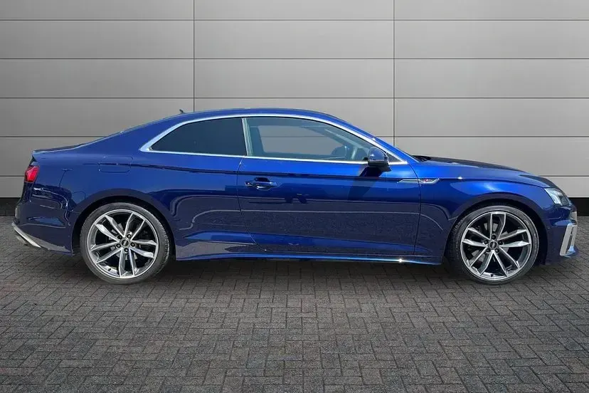 Used Audi Coupé S-Line 148 HP (108 kW) 2025 Navarra blue Coupe