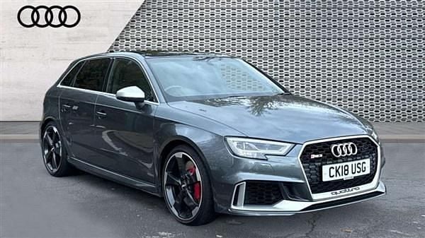Grey Used 2018 Audi RS3 Design Sedan | £27,106 - Image 1/4