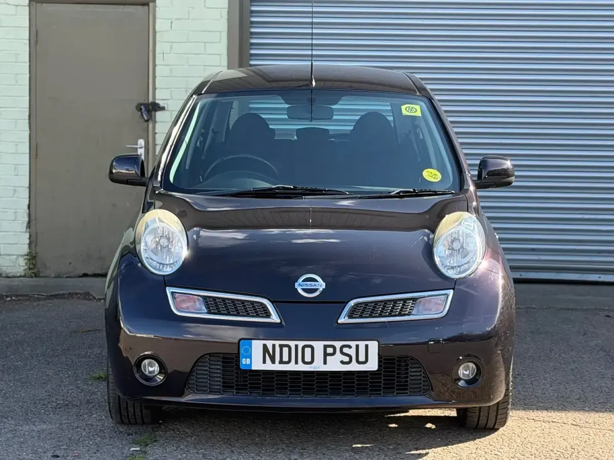 Used Nissan Micra N-TEC 80 HP (58 kW) 2010 Black Hatchback