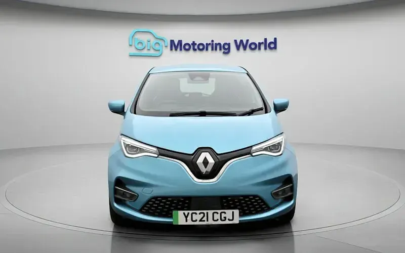 Used Renault Zoe GT-Line 100 kW (136 HP) 2021 Blue Hatchback
