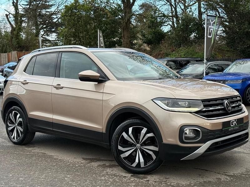 Used VW T-Cross SEL 115 HP (84 kW) 2019 Beige SUV