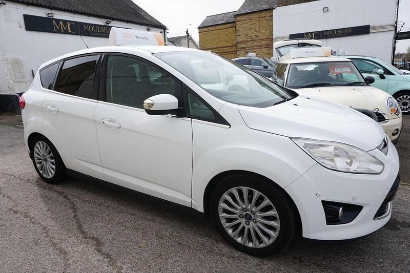 Used Ford C-MAX Titanium 115 HP (84 kW) 2013 White MPV