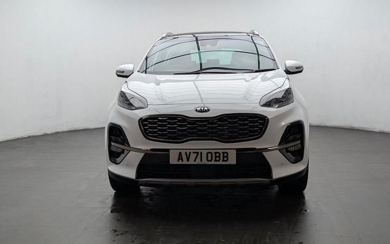 Used Kia Sportage GT-Line S 136 HP (100 kW) 2021 White SUV