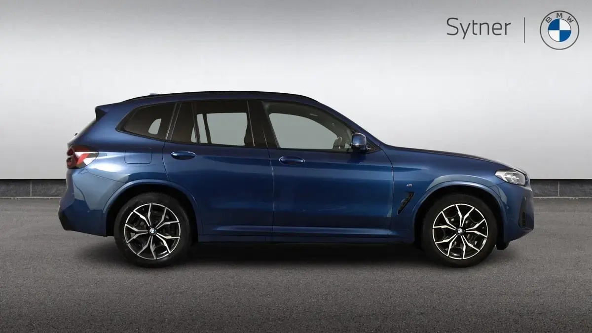 Used BMW X3 M Sport 187 HP (137 kW) 2023 Blue SUV