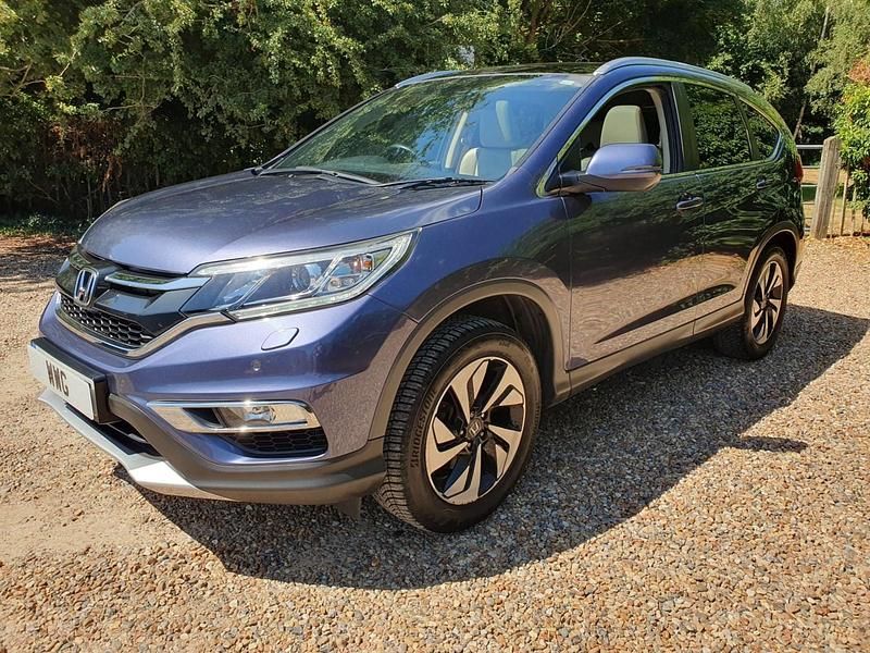 Blue Used 2015 Honda CR-V EX SUV | £9,200 (Fair price) - Image 1/4