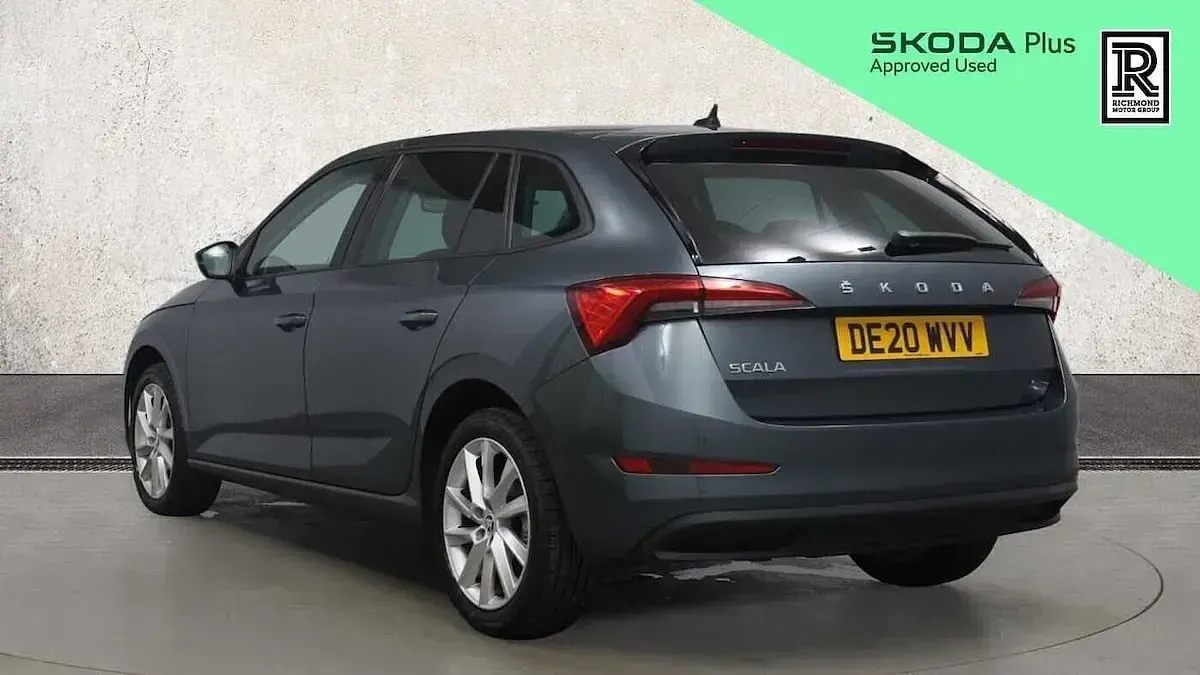 Used Skoda Scala SE L 115 HP (84 kW) 2020 Grey Hatchback