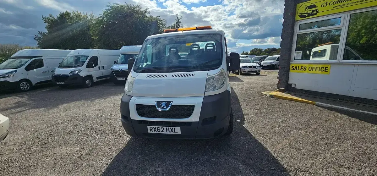 Used Peugeot Boxer 130 HP (95 kW) 2012 White Van