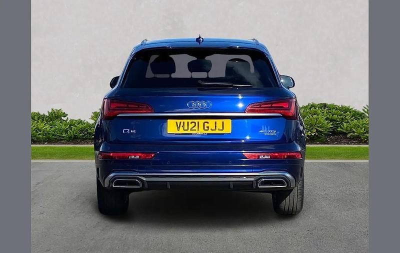 Used Audi Q5 S-Line 204 HP (150 kW) 2021 Blue SUV