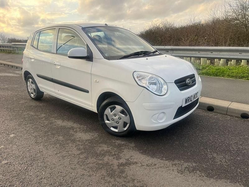Used Kia Picanto 2010 White Hatchback