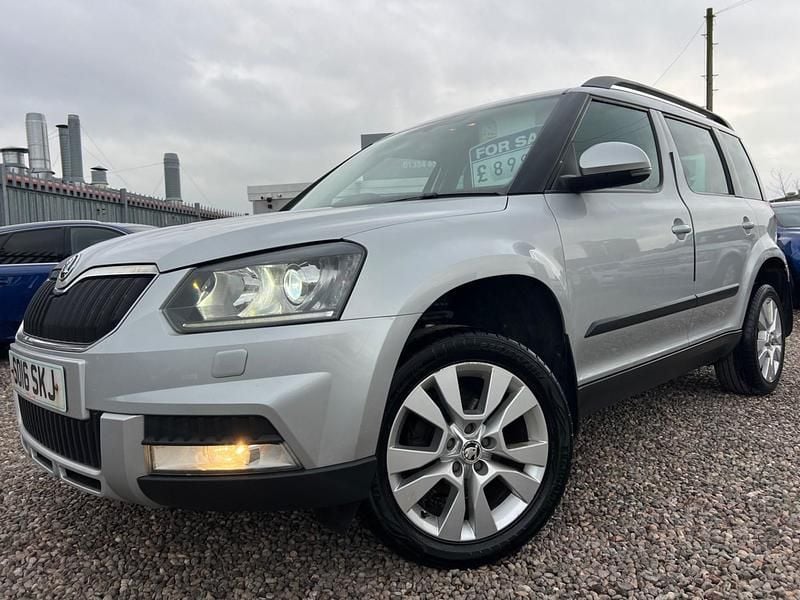 Used Skoda Yeti SE L 110 HP (80 kW) 2016 Silver SUV