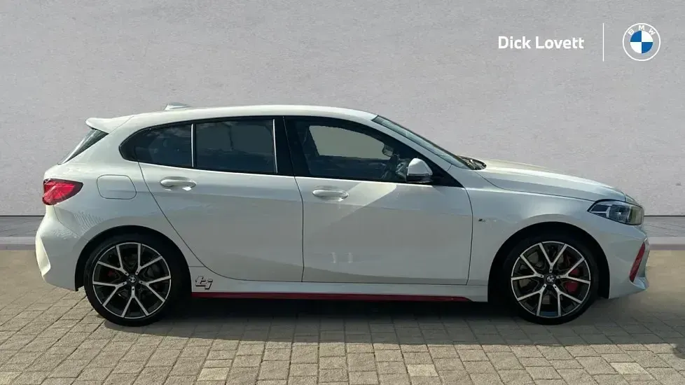 Used BMW 128 ti Comfort Edition 261 HP (191 kW) 2021 White Hatchback