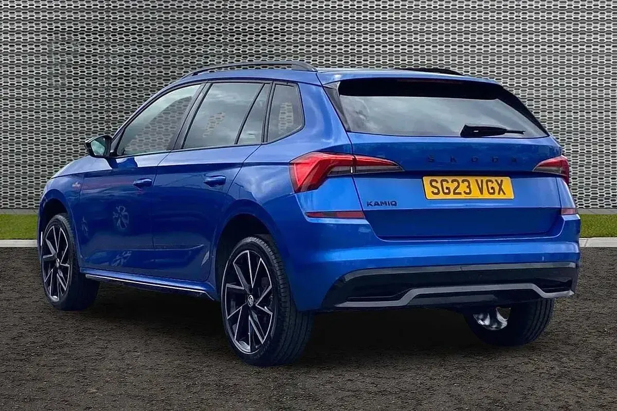 Used Skoda 110 R Monte Carlo 81 HP (59 kW) 2023 Race blue metallic Estate