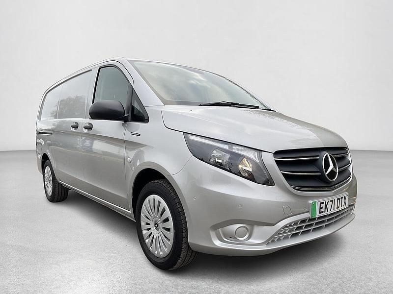 Silver Used 2021 Mercedes e-Vito Progressive Van | £10,290 (Fair price) - Image 1/4