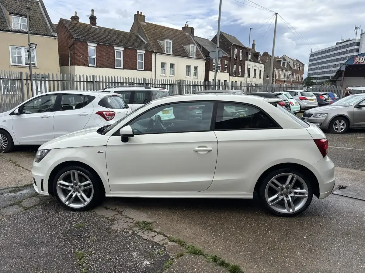 Used Audi A1 S-Line 2014 White Hatchback