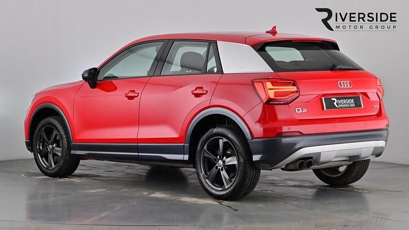 Used Audi Q2 Sport 150 HP (110 kW) 2016 Tango red SUV