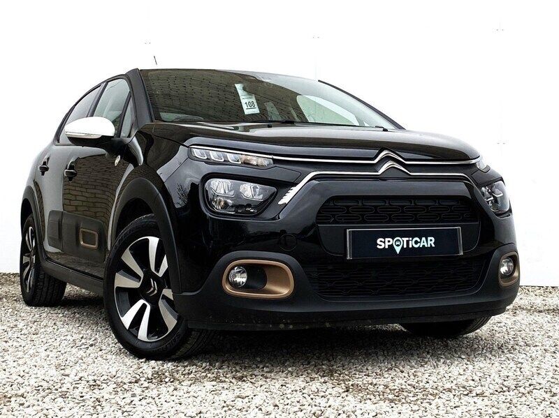 Black Used 2023 Citroën C3 PureTech Hatchback | £13,995 (Good price) - Image 1/3