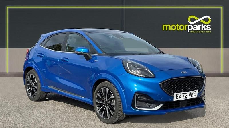 Blue Used 2022 Ford Puma ST-Line Hatchback | £20,450 (A bit pricey) - Image 1/4
