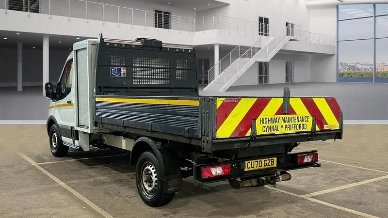 Used Ford Transit 130 HP (95 kW) 2020 White Cabriolet