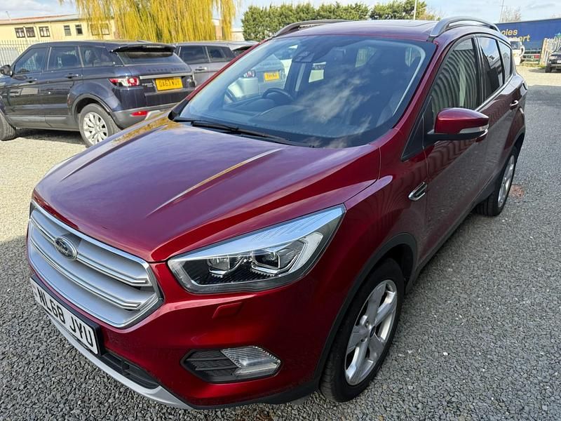 Used Ford Kuga Titanium X 120 HP (88 kW) 2018 Red SUV