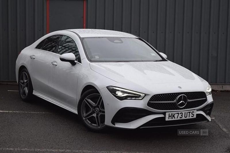 Used Mercedes CLA200 Executive 163 HP (119 kW) 2023 White Coupe