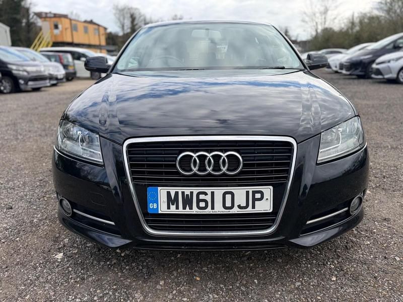 Begagnad Audi A3 Sport 2012 Svart Halvkombi