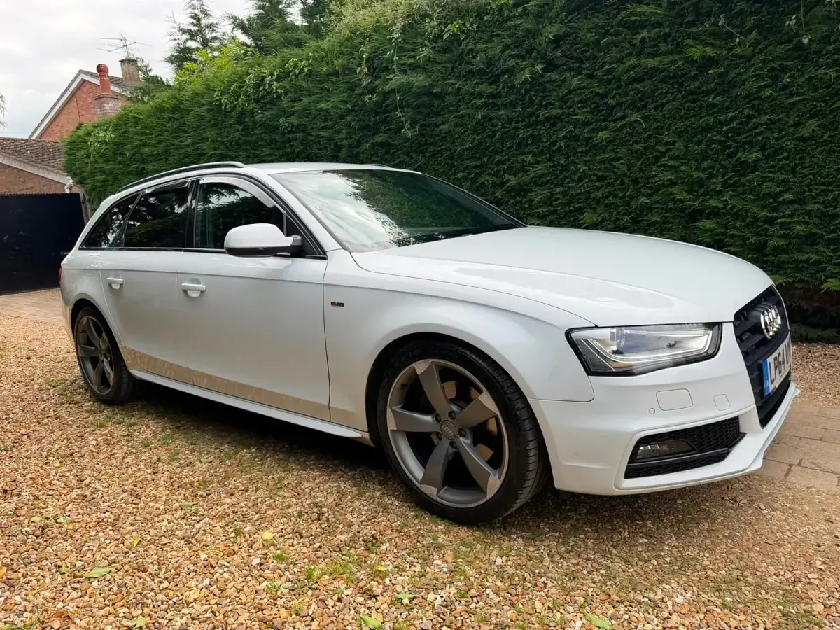 Used Audi A4 Black Edition 2015 White Estate