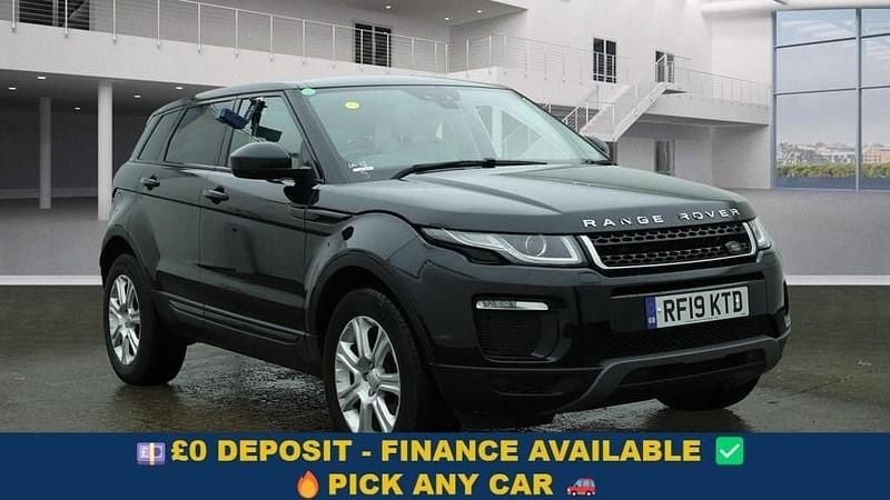 Black Used 2019 Land Rover Range Rover evoque SE SUV | £13,899 (Super price) - Image 1/4