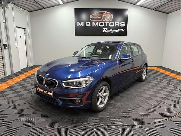 Used BMW 116 Comfort Edition 2018 Blue Hatchback