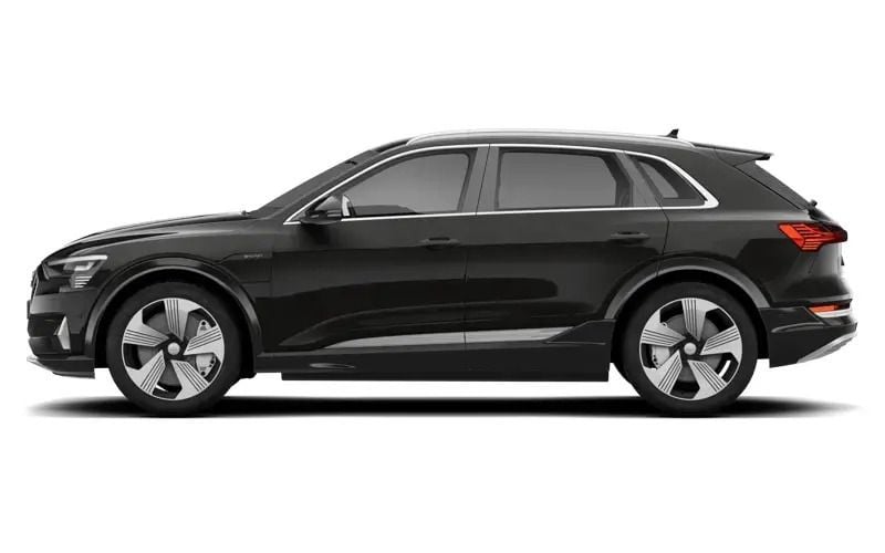 Black Used 2022 Audi e-tron Advanced SUV | £19,790 (Good price) - Image 1/1