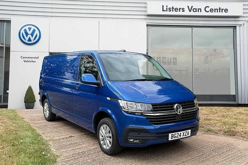 Blue Used 2024 VW T6.1 Highline Van | £33,499 (Super price) - Image 1/4