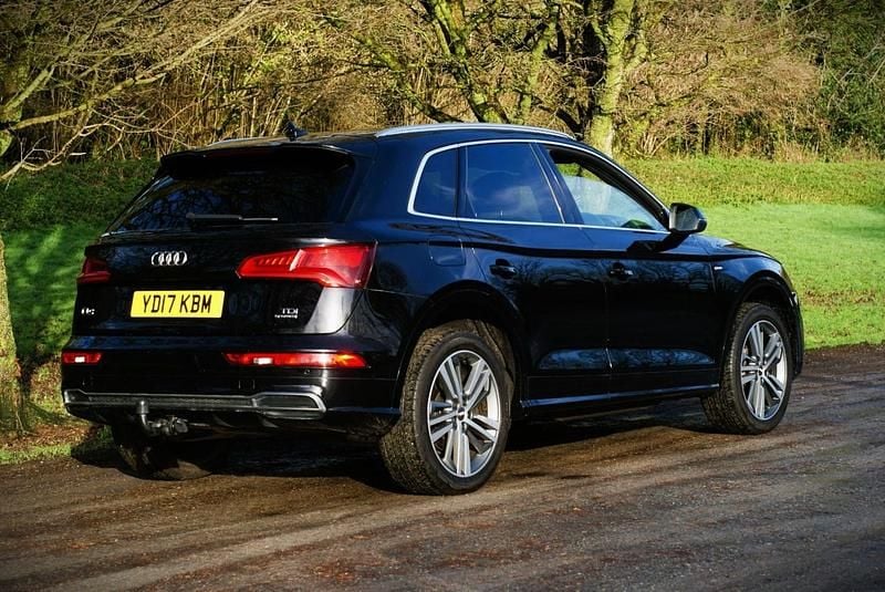 Used Audi Q5 S-Line 190 HP (139 kW) 2017 Black SUV