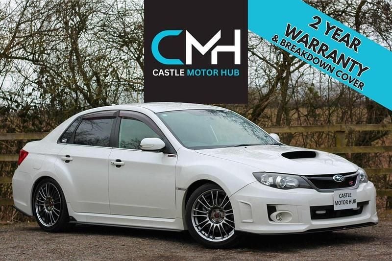 Used Subaru WRX STI 2013 White Sedan