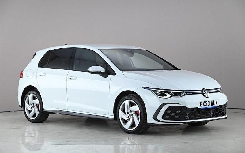 Used VW Golf VIII GTE 245 HP (180 kW) 2023 White Hatchback