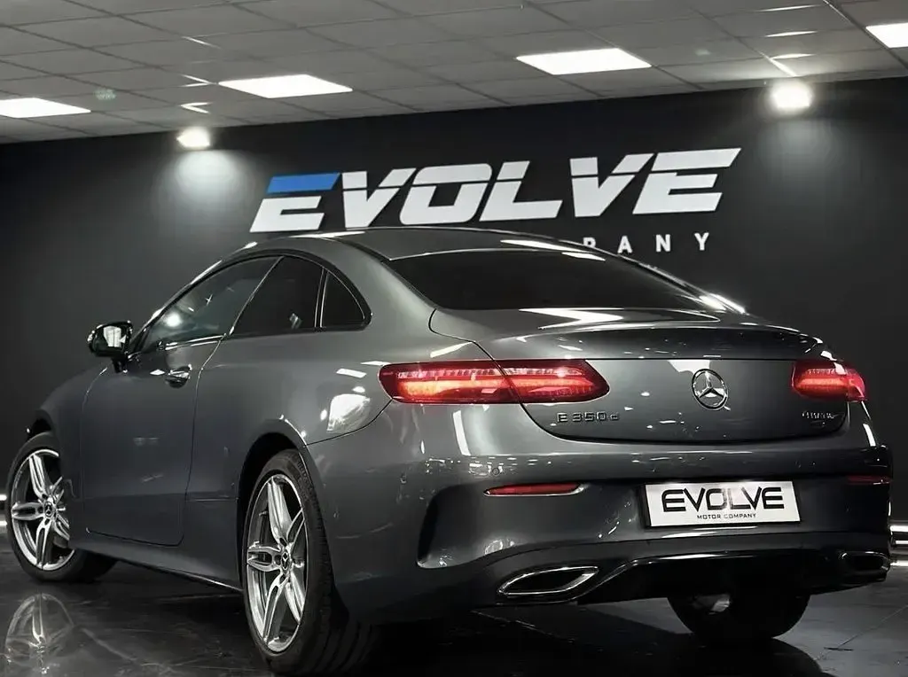 Used Mercedes E350 AMG line 2018 Grey Coupe