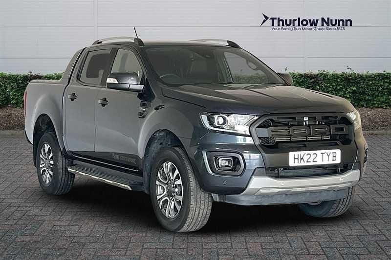 Grey Used 2022 Ford Ranger Wildtrack Pickup | £20,890 (Good price) - Image 1/4