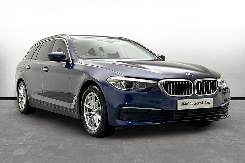 Blue Used 2018 BMW 520 Comfort Edition Estate | £19,000 (Good price) - Image 1/3
