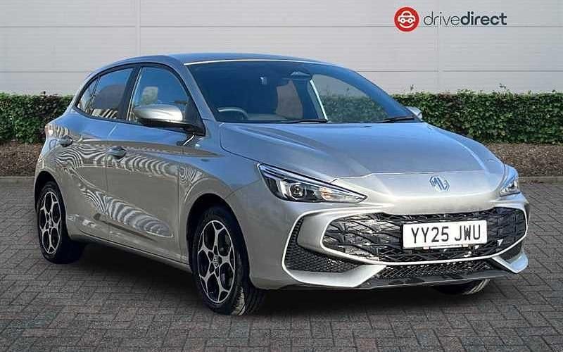 Metallic monument silver Used 2025 MG MG3 SE Hatchback | £13,362 (Good price) - Image 1/4