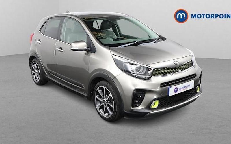 Used Kia Picanto X-Line 84 HP (61 kW) 2019 Silver Hatchback