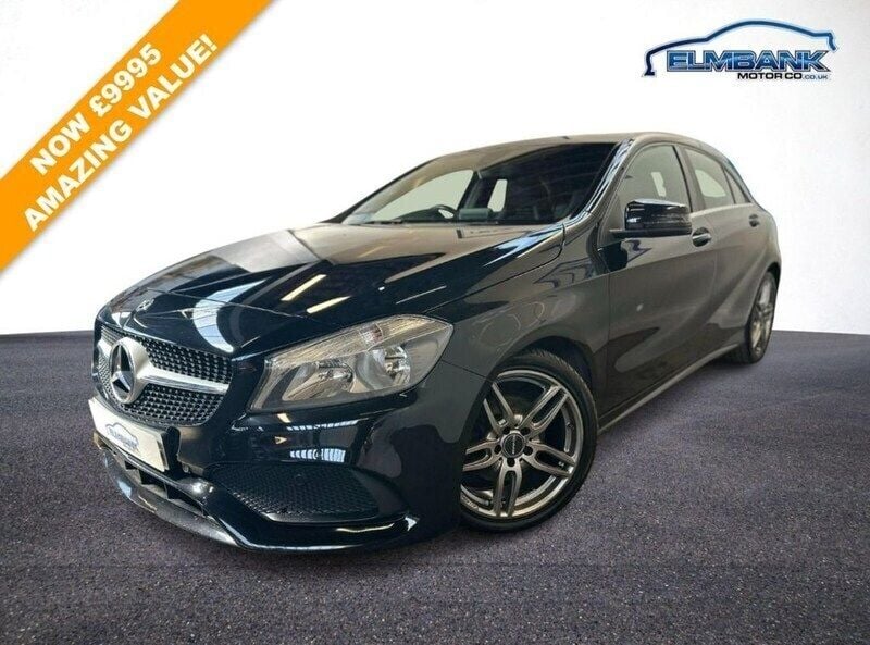 Black Used 2017 Mercedes A200 AMG line Hatchback | £9,995 (Fair price) - Image 1/4