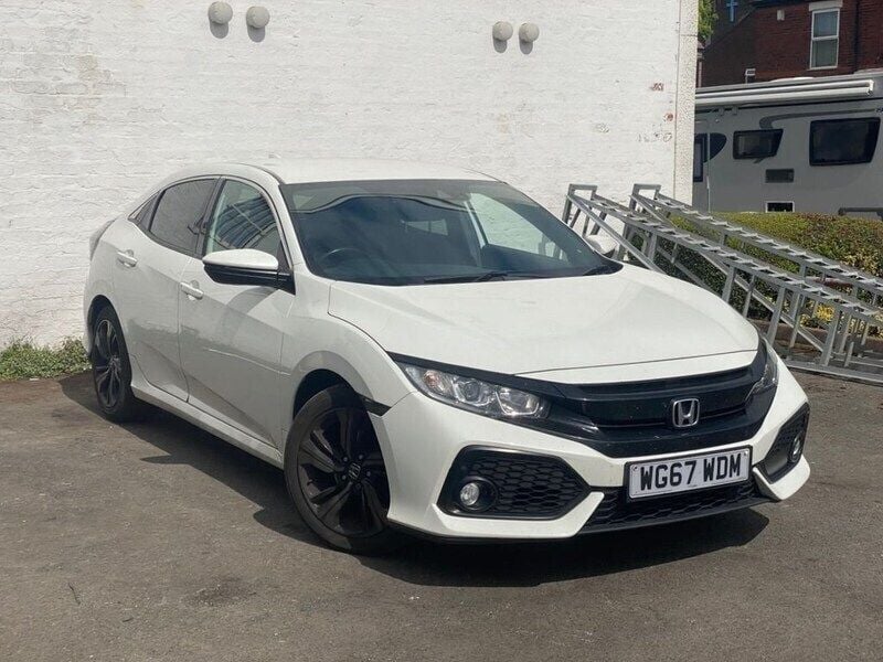White Used 2018 Honda Civic SR Hatchback | £8,000 (Fair price) - Image 1/4