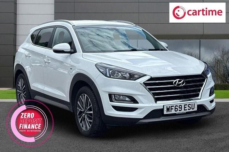 White Used 2019 Hyundai Tucson Premium SUV | £12,990 (Fair price) - Image 1/4