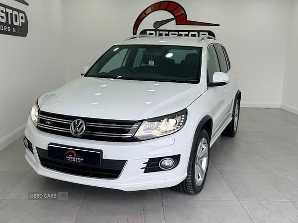 Used VW Tiguan R-line Edition 150 HP (110 kW) 2016 White SUV