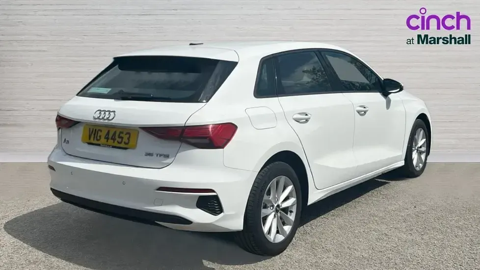 Used Audi A3 150 HP (110 kW) 2021 White Sedan