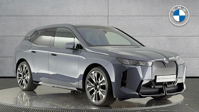 Grey Used 2025 BMW iX M Sport SUV | £72,990 - Image 1/4