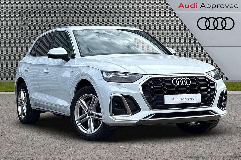 White Used 2023 Audi Q5 S-Line SUV | £32,992 (Fair price) - Image 1/4