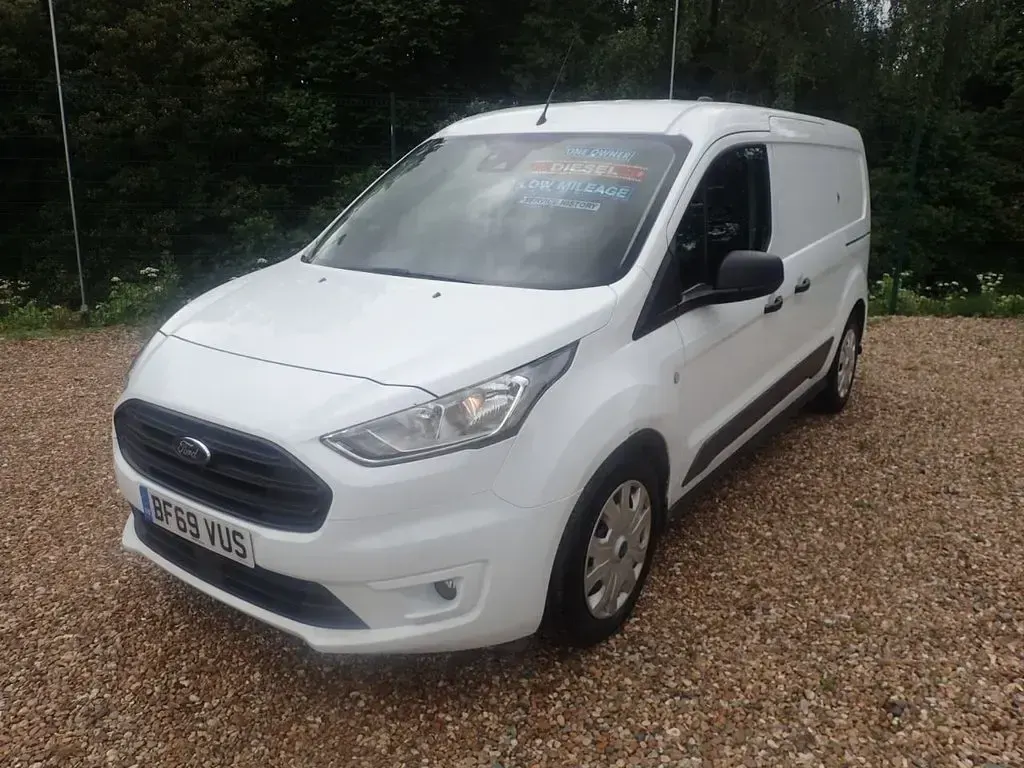 Used Ford Transit Trend 100 HP (73 kW) 2019 White Van