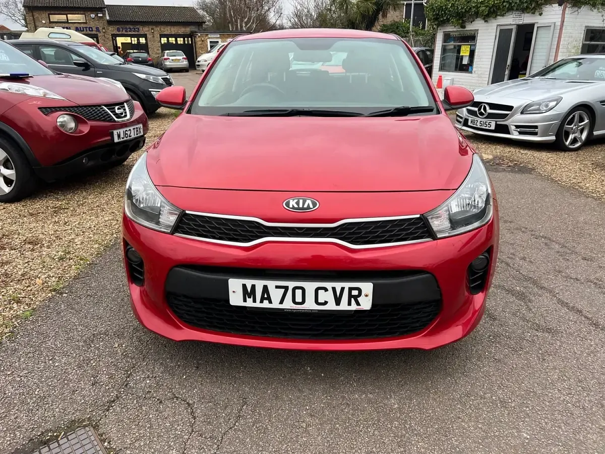 Used Kia Rio 84 HP (61 kW) 2020 Red Hatchback