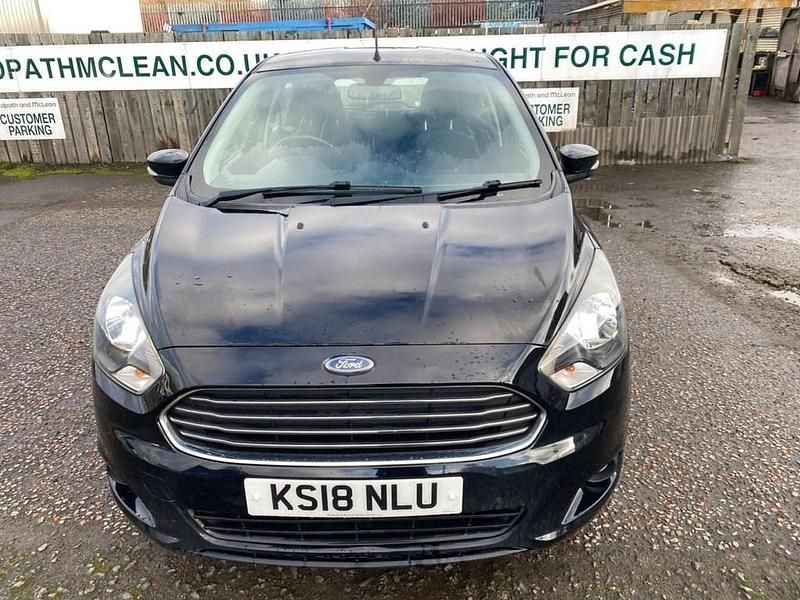 Used Ford Ka Plus Zetec 85 HP (62 kW) 2018 Black Hatchback