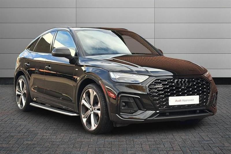 Mythos black Used 2021 Audi Q5 Advanced SUV | £40,850 (Expensive) - Image 1/4