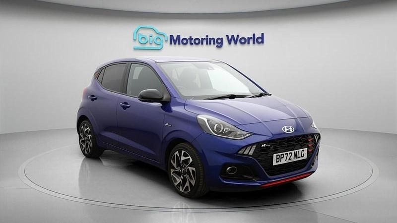 Used Hyundai i10 N Line 100 HP (73 kW) 2023 Blue Hatchback